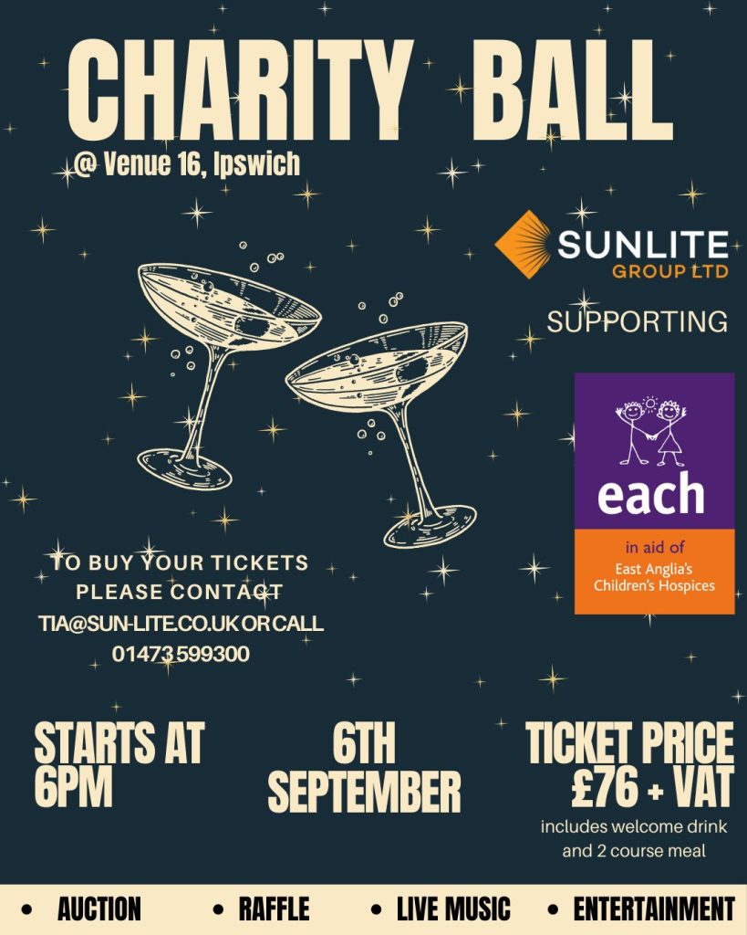 Charity Ball in aid of East Anglia Children’s Hospices