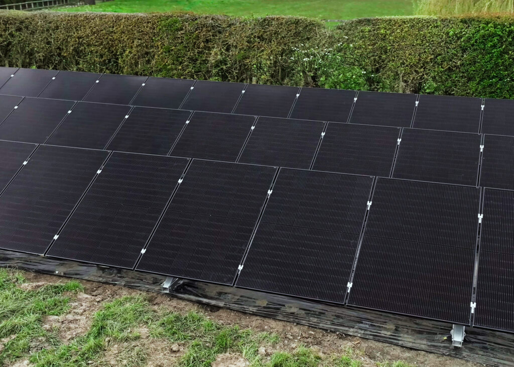 ground mounted solar system